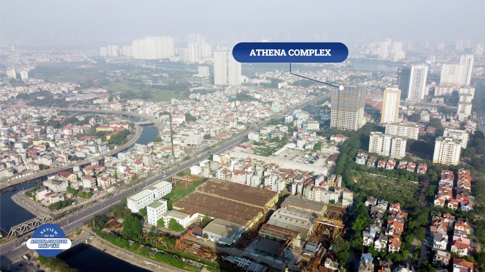 hình ảnh dự án Athena Complex Pháp Vân