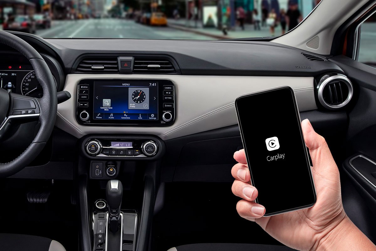 Nội thất bên trong Nissan Almera 2021 cũng nhận nhiều cải tiến mới