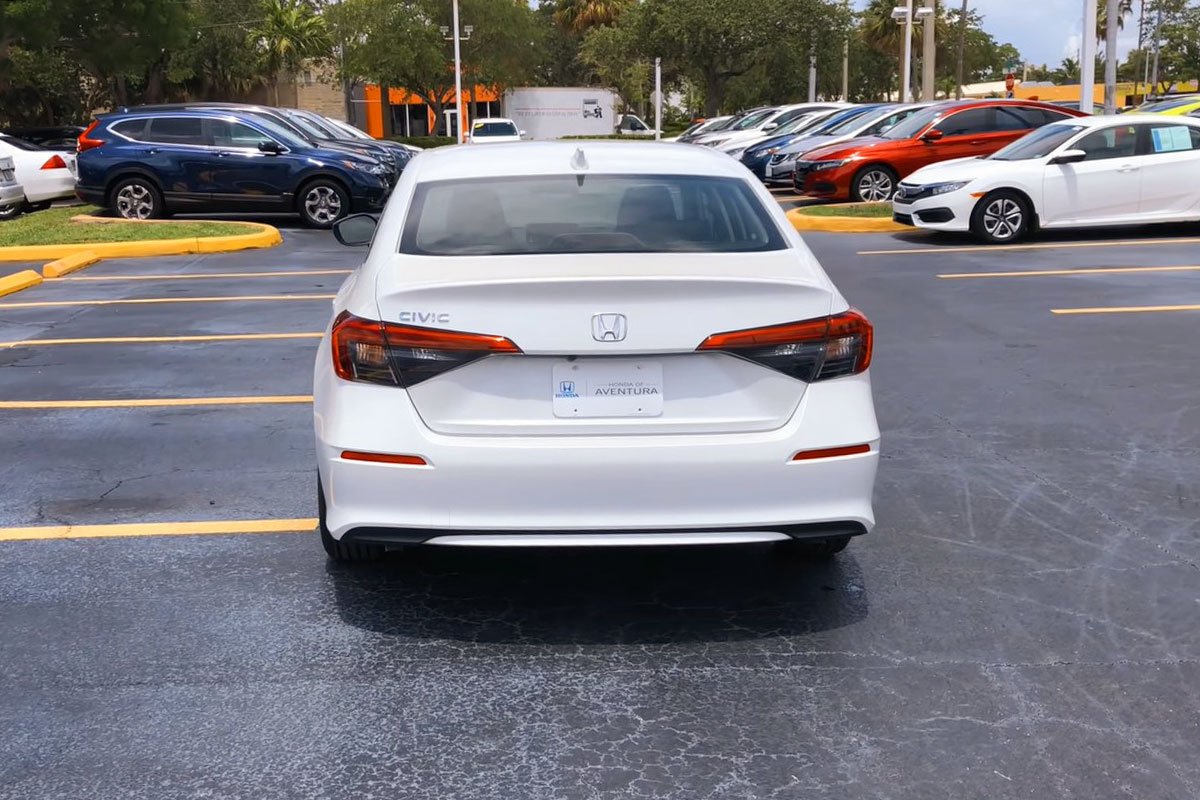 Ảnh đuôi xe Honda Civic 2022