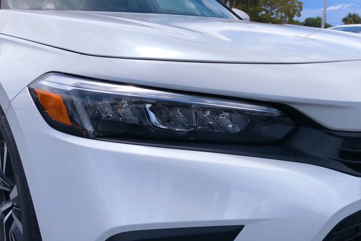 Người dùng Việt đánh giá xe Honda Civic 2022 3 Ảnh đèn pha xe Honda Civic 2022