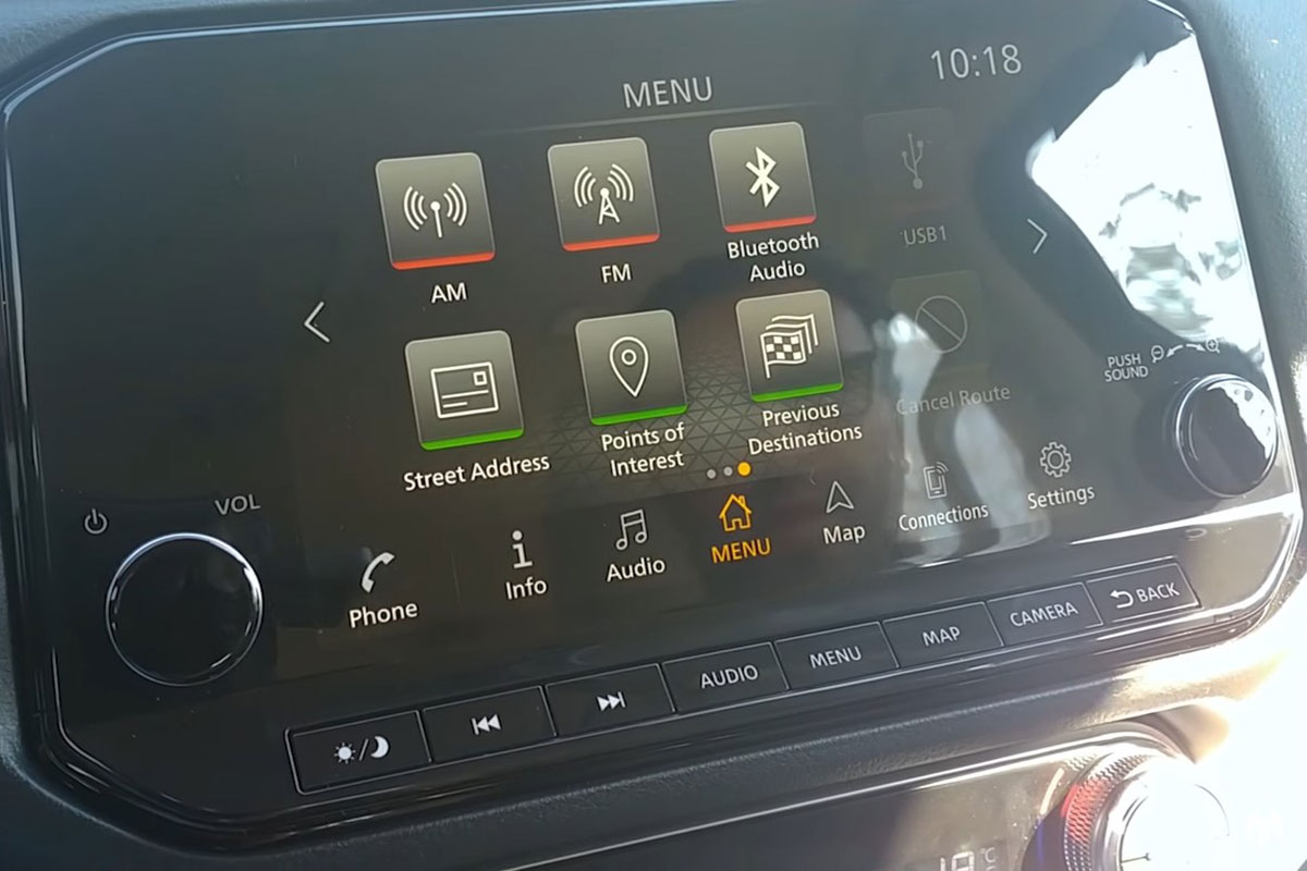 Đánh giá xe Nissan Terra 2021: Màn hình Ảnh Màn hình xe Nissan Terra 2021