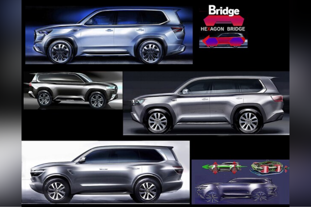 Toyota Land Cruiser Hexagonal Bridge