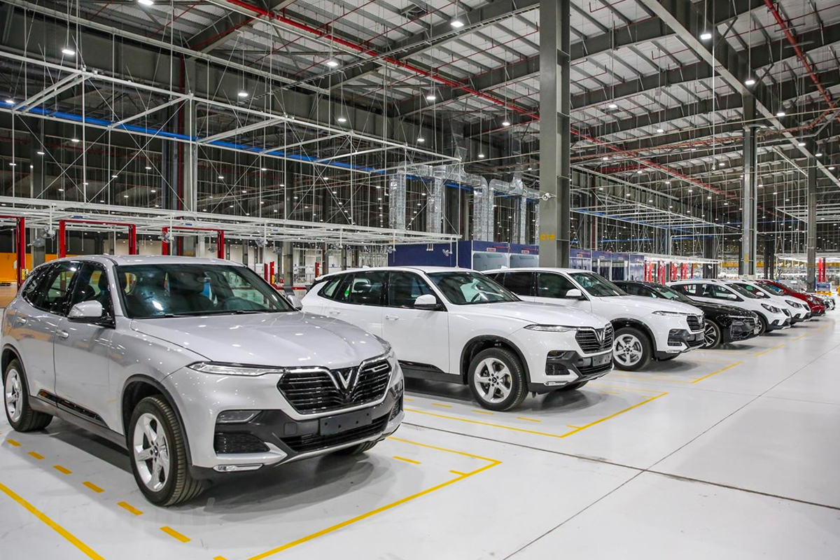 Việc sản xuất, lắp r&aacute;p xe trong nước đang trở th&agrave;nh xu thế của nhiều nh&agrave; sản xuất &ocirc; t&ocirc; trong nước.