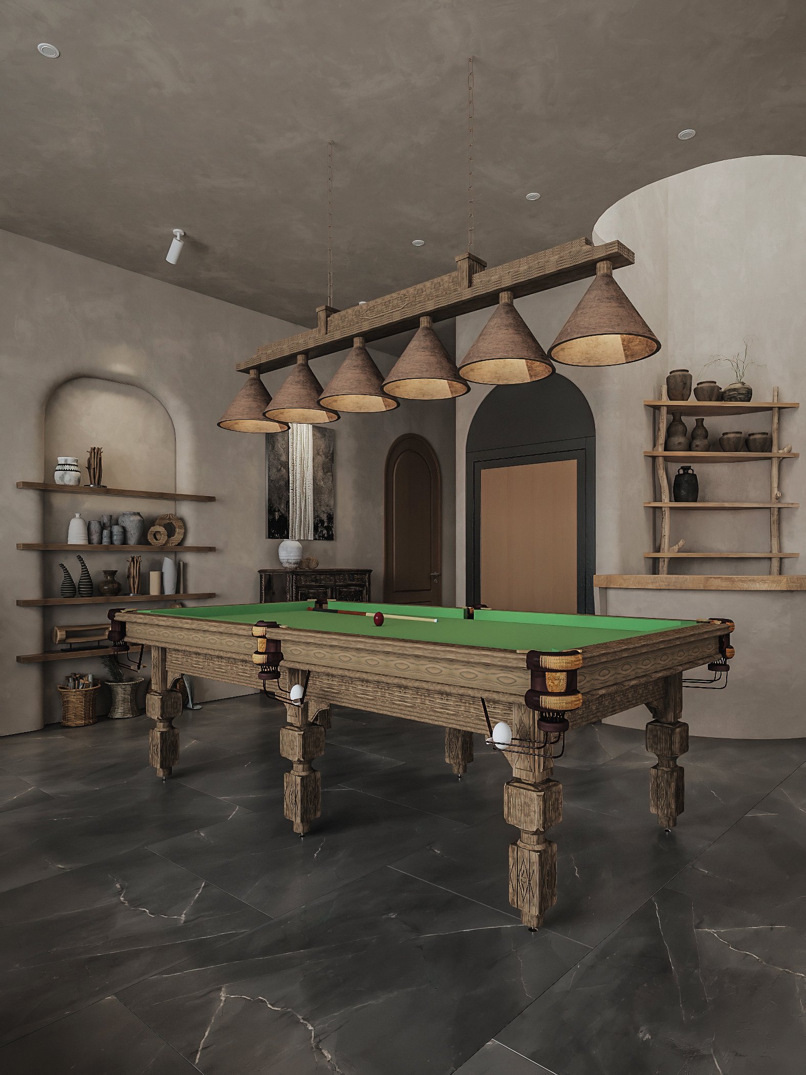 Không gian trò chơi giải trí được decor cực ấn tượng.
