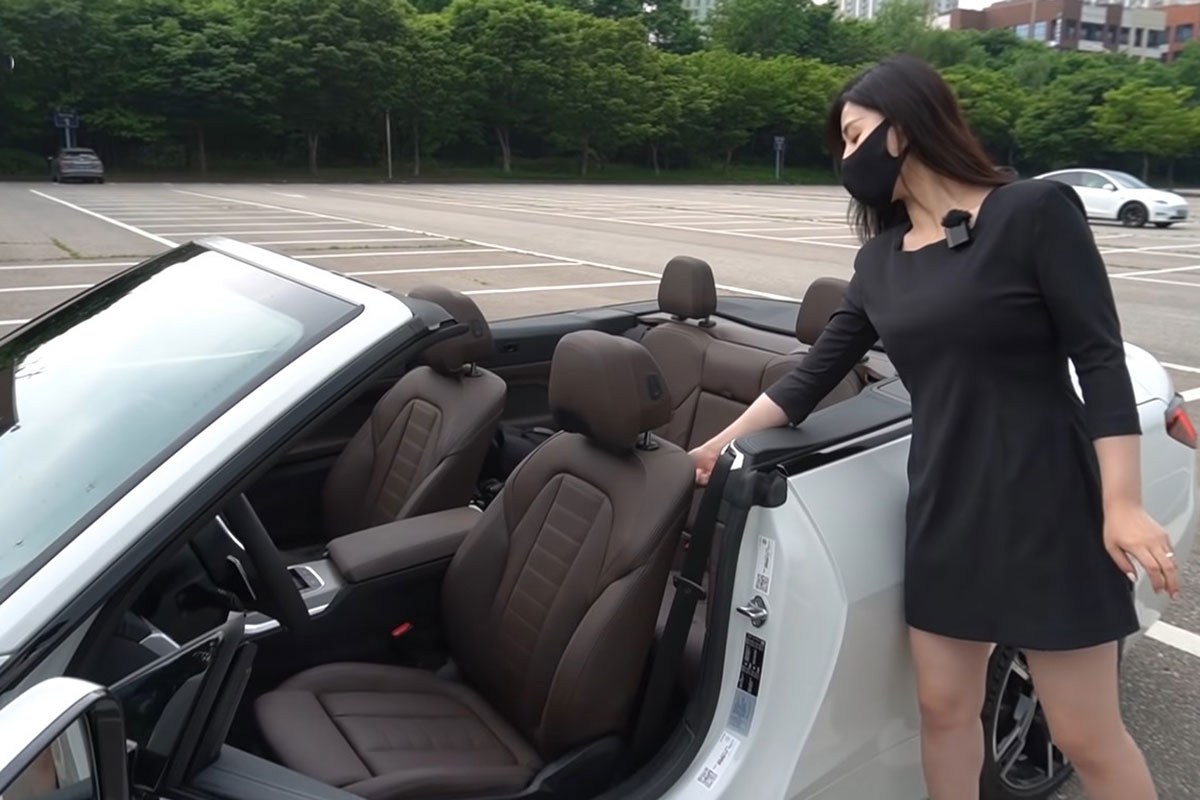 "B&oacute;c t&aacute;ch" thực tế&nbsp;BMW 430i&nbsp;Convertible 2021: Chiếc xe với "lỗ mũi" khủng lồ sắp về Việt Nam a10