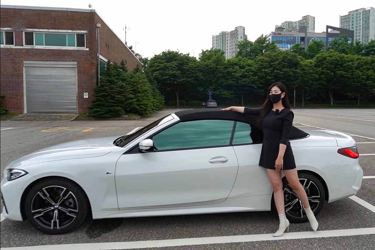 "B&oacute;c t&aacute;ch" thực tế&nbsp;BMW 430i&nbsp;Convertible 2021: Chiếc xe với "lỗ mũi" khủng lồ sắp về Việt Nam a4