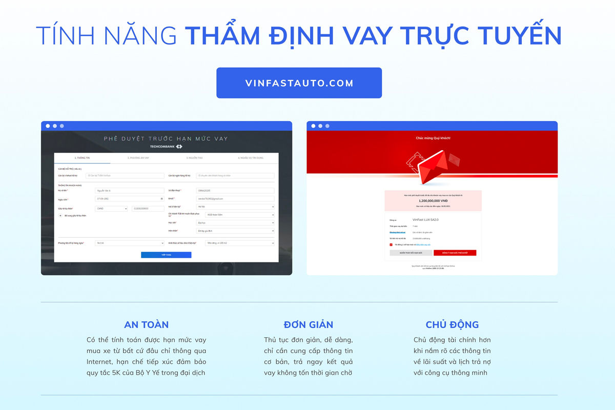 VinFast chính thức triển khai bán xe online.