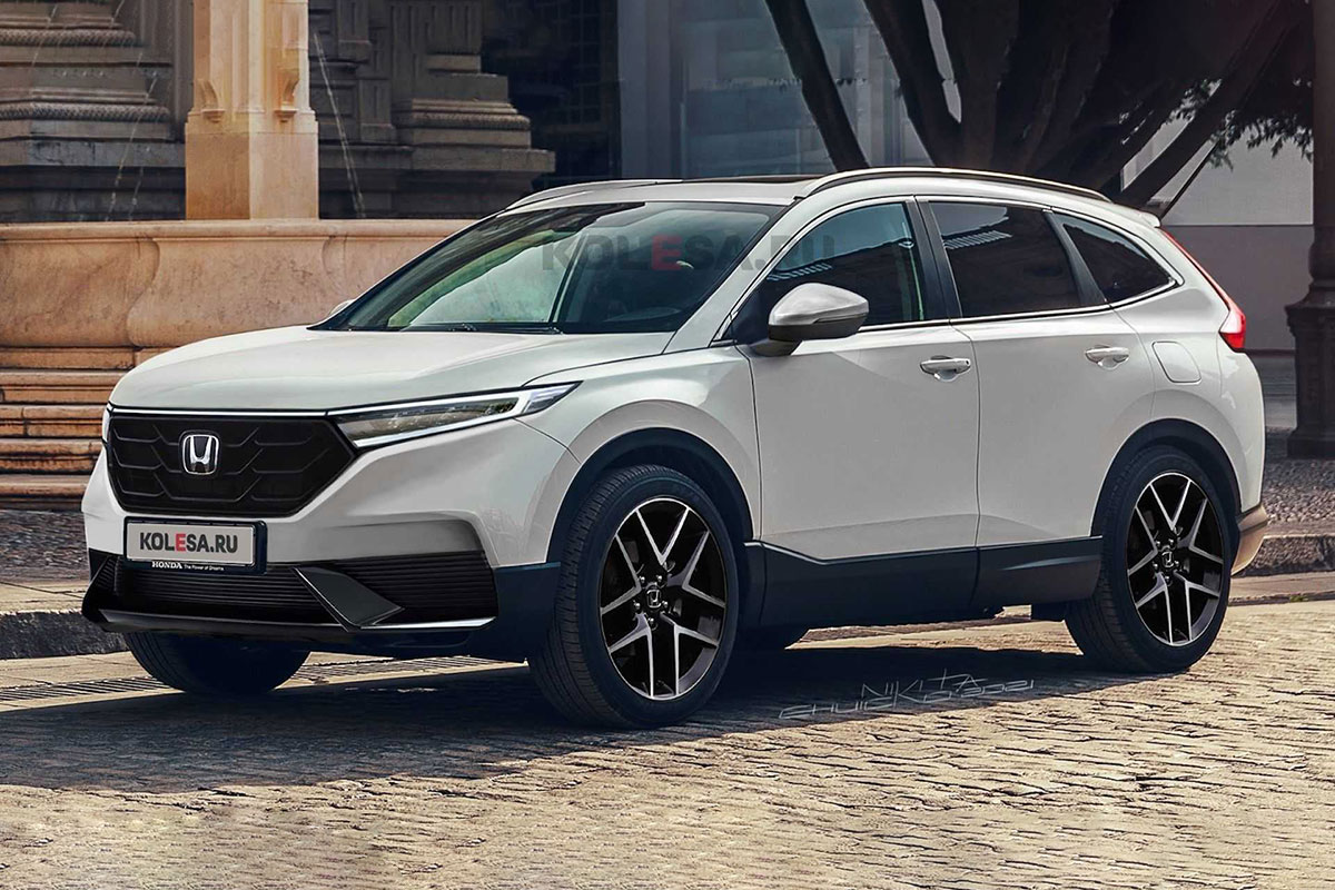Honda CR-V 2023 mặt trước