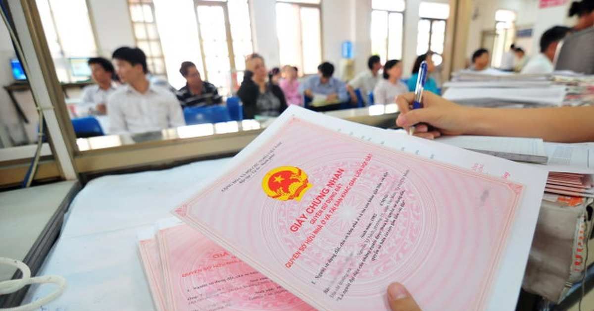 giấy chứng nhận quyền sử dụng đất