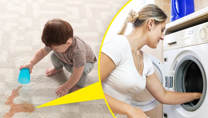 Chọn thảm trải phòng ngủ trẻ em Thảm trải phòng trẻ em nên chọn loại mềm mại, dễ vệ sinh làm sạch.