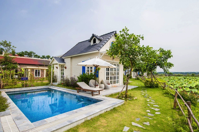 h&igrave;nh ảnh nh&agrave; nghỉ dưỡng ven đ&ocirc;