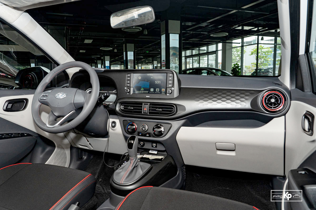 Nội thất của Hyundai Grand i10 2021.