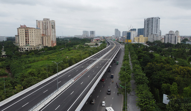 Đường v&agrave;nh đai 3 tại H&agrave; Nội