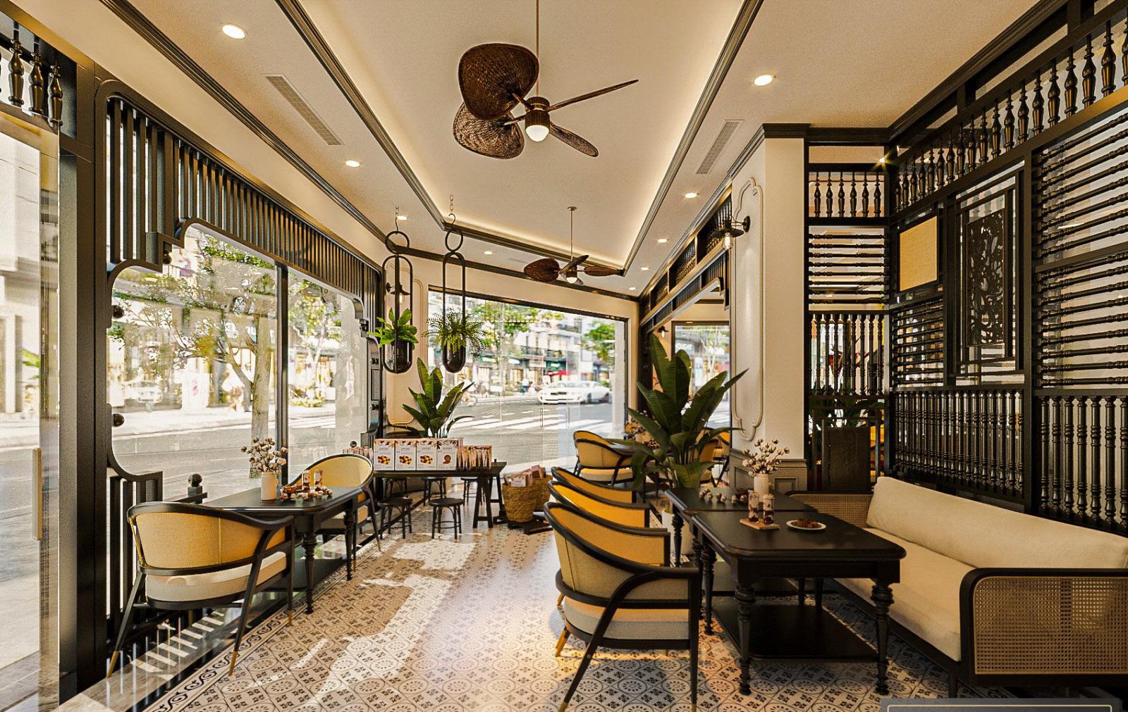Tường k&iacute;nh trong suốt mang lại tầm nh&igrave;n tho&aacute;ng đẹp ra cảnh quan đường phố, đồng thời gi&uacute;p tận dụng tối đa &aacute;nh s&aacute;ng tự nhi&ecirc;n cũng như tạo cảm gi&aacute;c rộng r&atilde;i một c&aacute;ch trực quan.