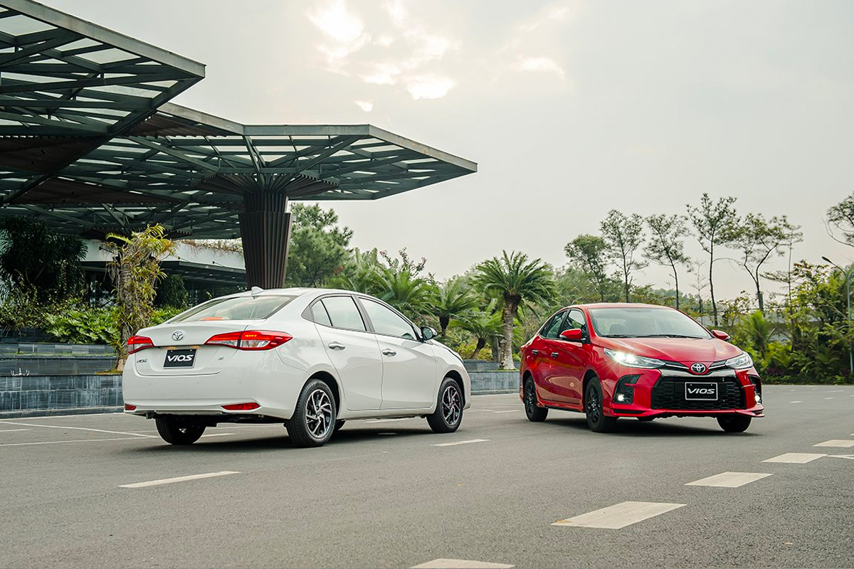 Toyota Vios đạt doanh số ấn tượng.