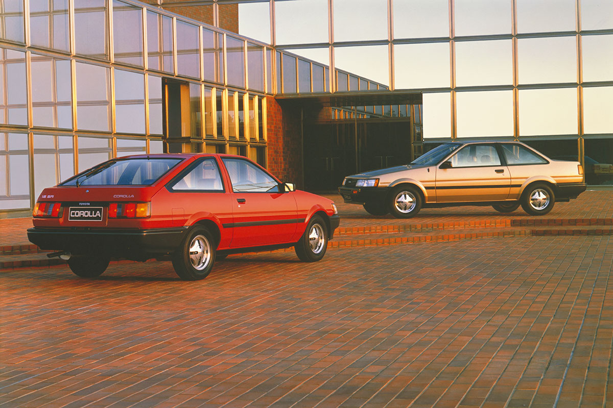 Toyota Corolla thế hệ thứ 5.