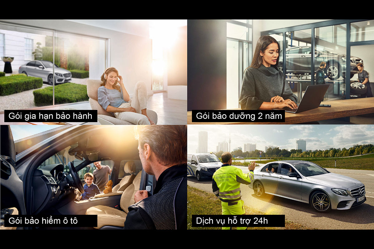 Mercedes-Benz l&agrave; h&atilde;ng xe hiếm hoi tại Việt Nam triển khai đầy đủ tất cả tiện &iacute;ch tập trung v&igrave; quyền lợi của kh&aacute;ch h&agrave;ng.