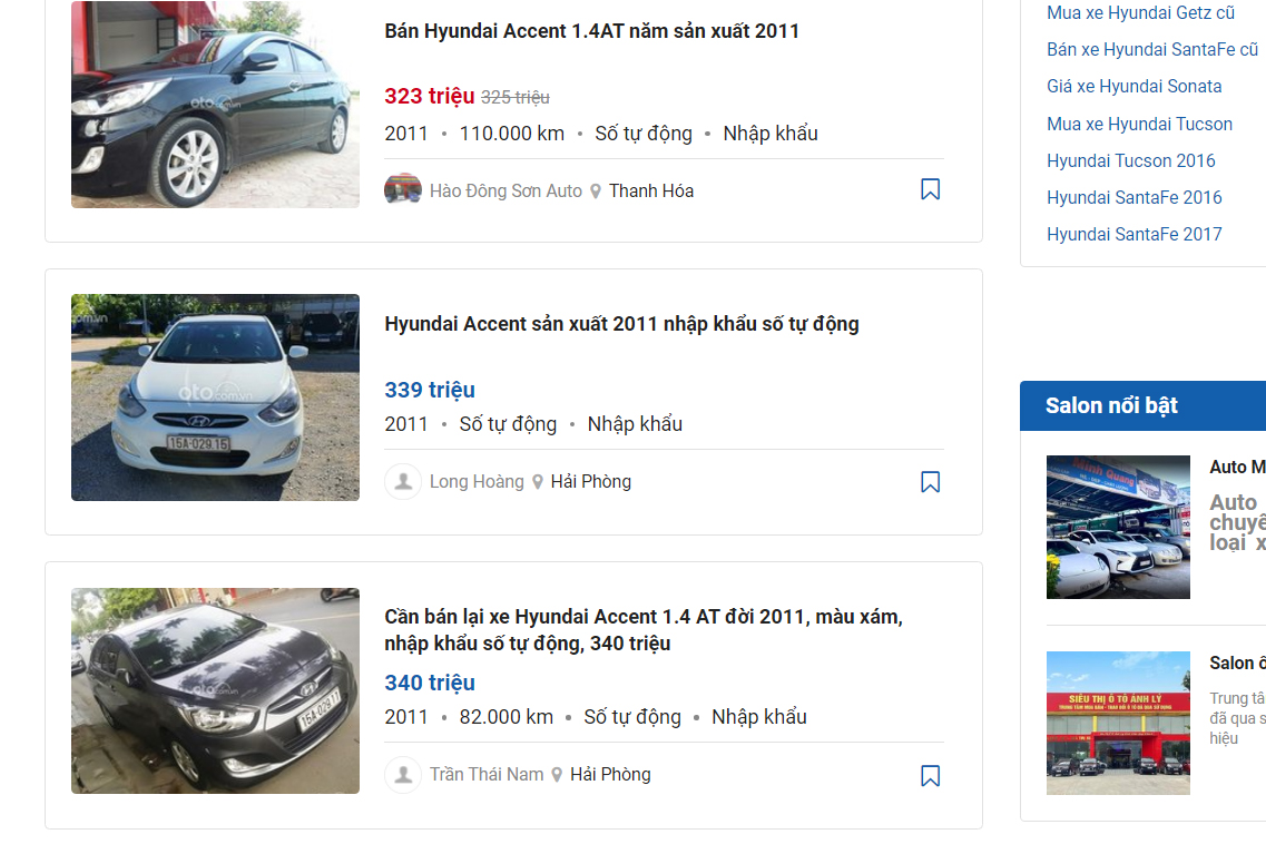 Sau 10 năm sử dụng, giá xe cũ của các dòng xe phổ thông dao động từ 300-400 triệu đồng Sau 10 năm sử dụng, giá xe cũ của các dòng xe phổ thông dao động từ 300-400 triệu đồng.