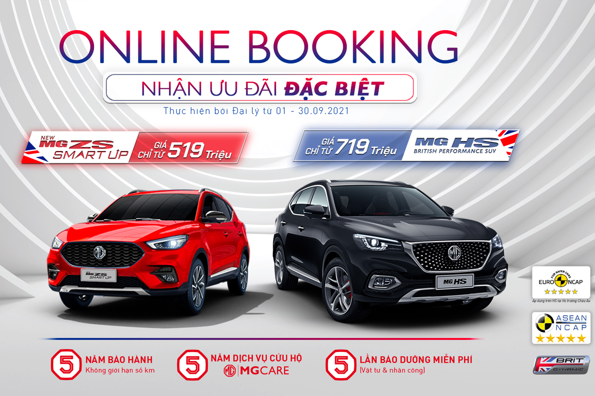 MG Việt Nam tung ưu đ&atilde;i hấp dẫn cho kh&aacute;ch mua xe.
