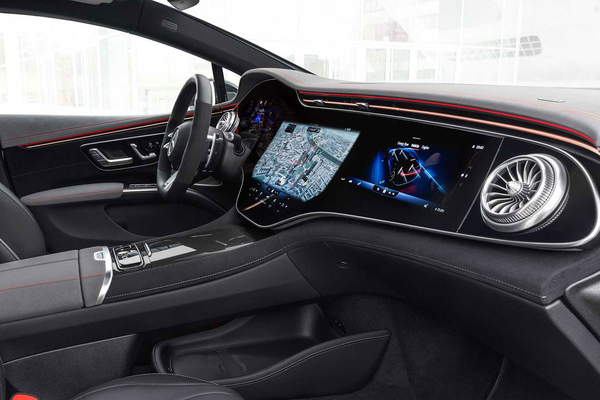nội thất Mercdes-AMG EQS.