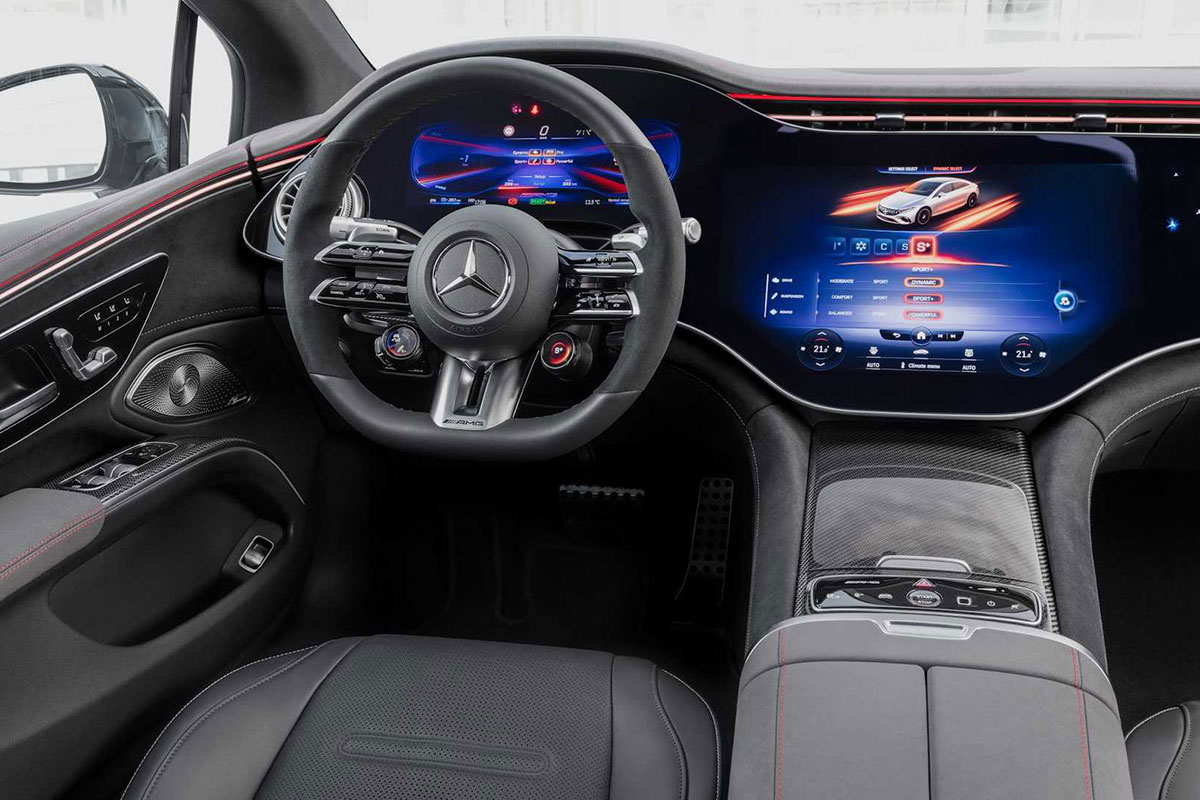 Mercedes-Benz AMG EQS nội thất