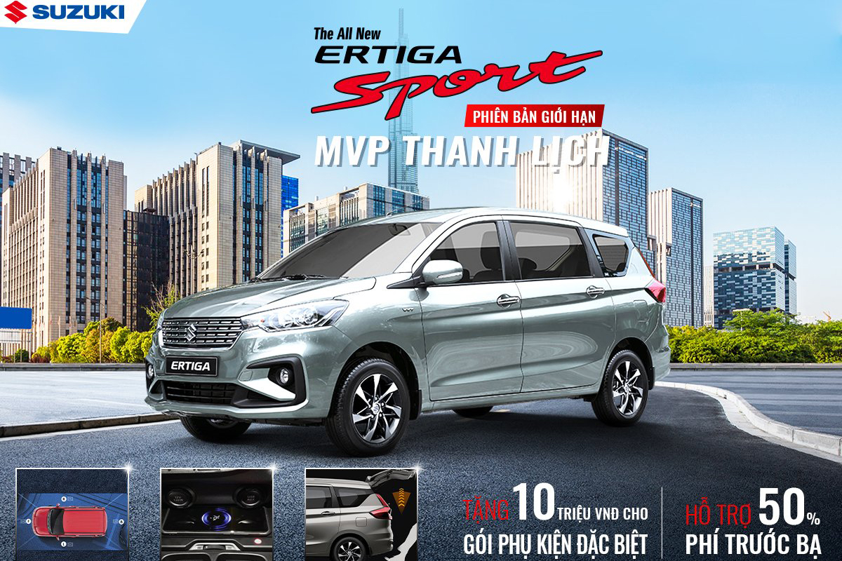 Suzuki tung siêu ưu đãi tháng 9, trình làng phiên bản giới hạn XL7, Ertiga Sport 1