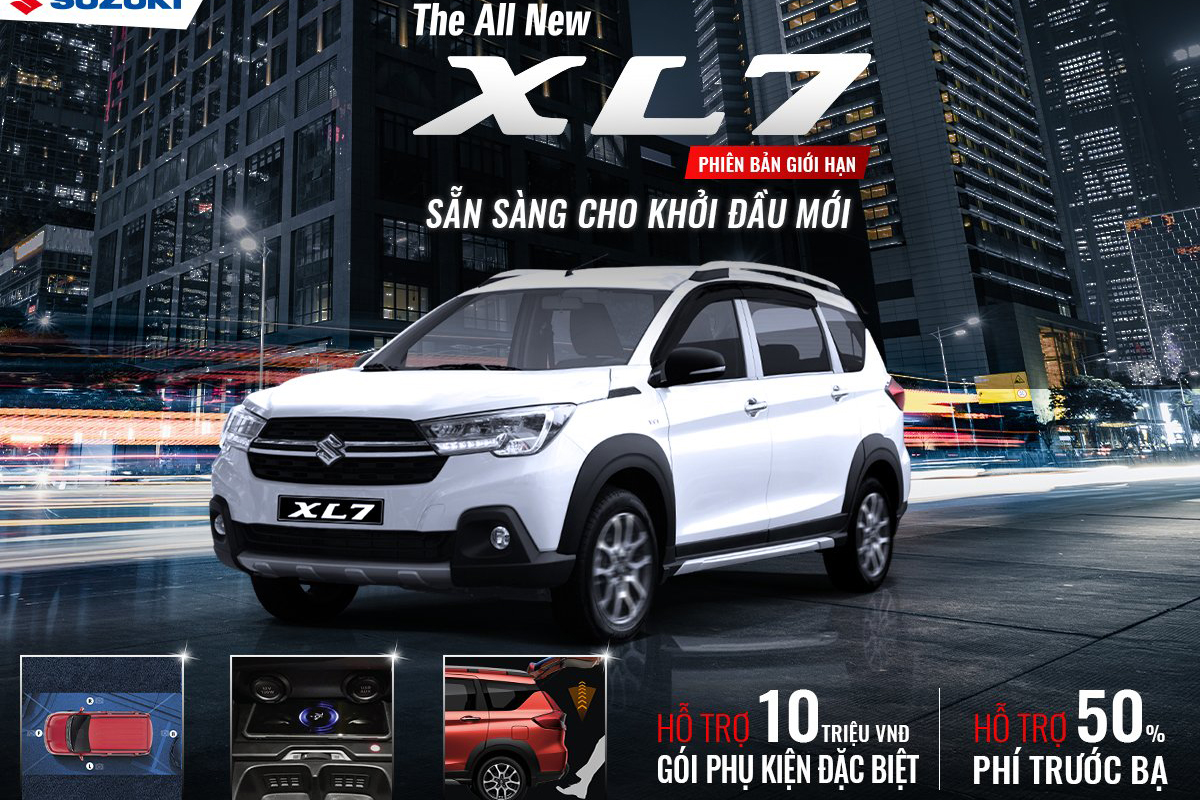 Suzuki XL7 phiên bản giới hạn là lựa chọn lý tưởng cho những ai đang tìm kiếm một chiếc xe 7 chỗ thực dụng 1