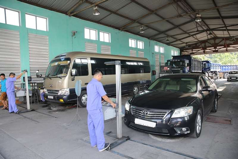 Đăng kiểm &ocirc; t&ocirc;.