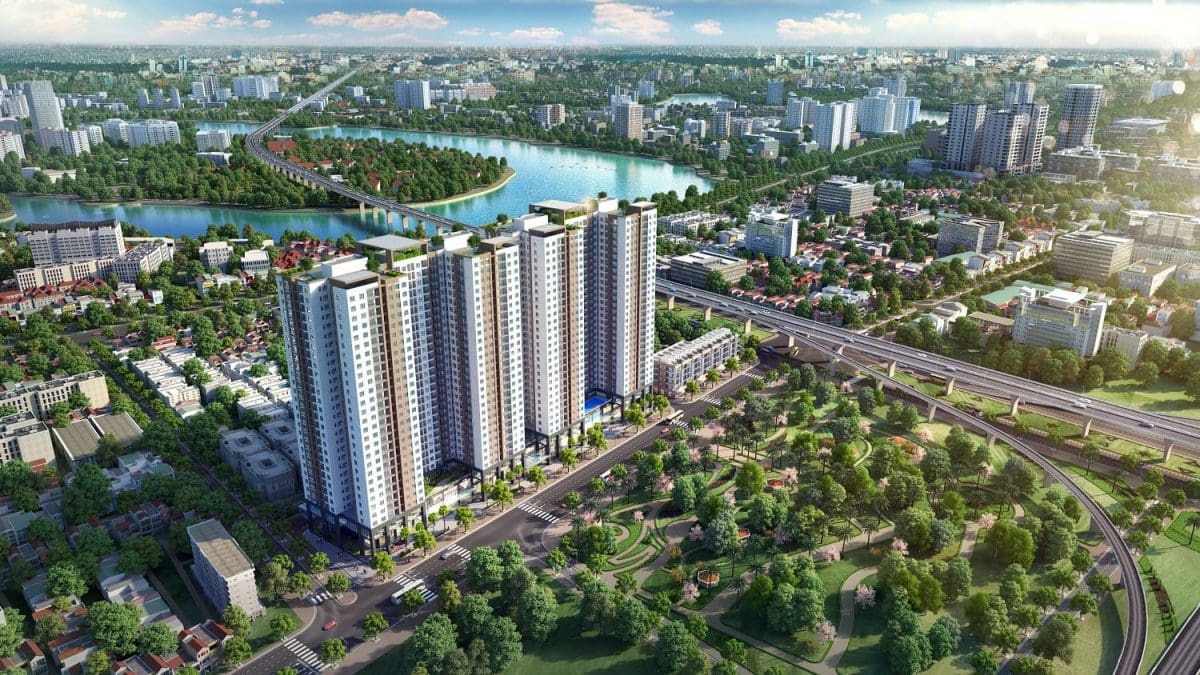 Dự án Phương Đông Green Park số 1 Trần Thủ Độ