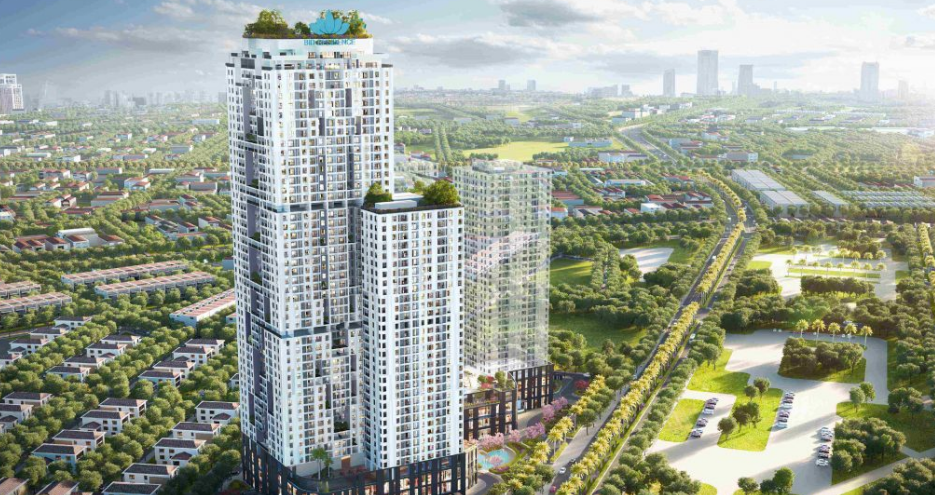 Phối cảnh tổng thể dự án chung cư BID Residence