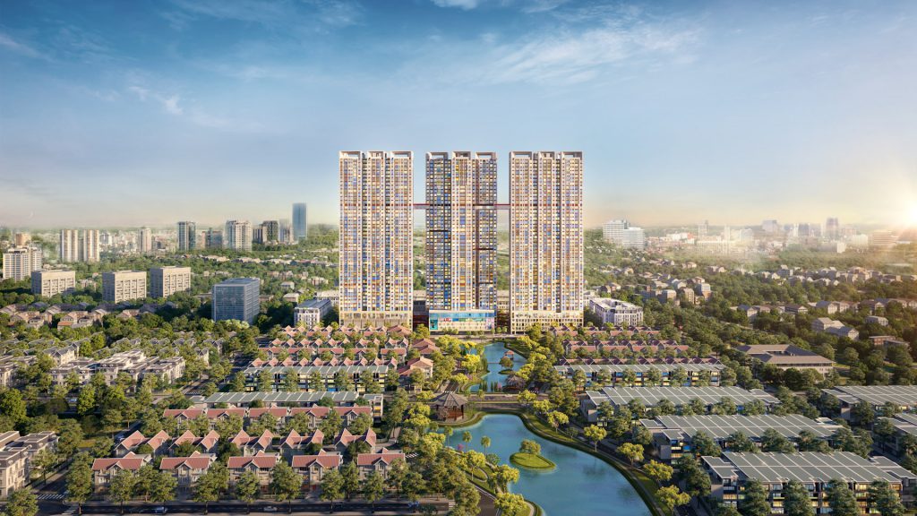 Phối cảnh tổng thể dự án The Terra An Hưng