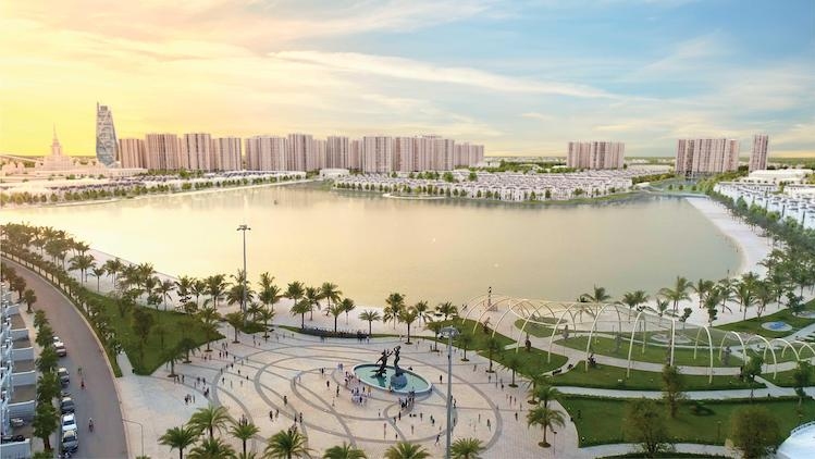 Thành phố biển hồ Vinhomes Ocean Park