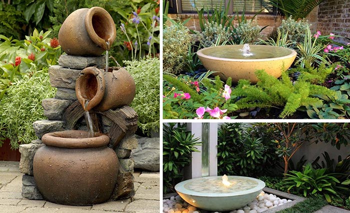 các mẫu đài phun nước sân vườn đẹp