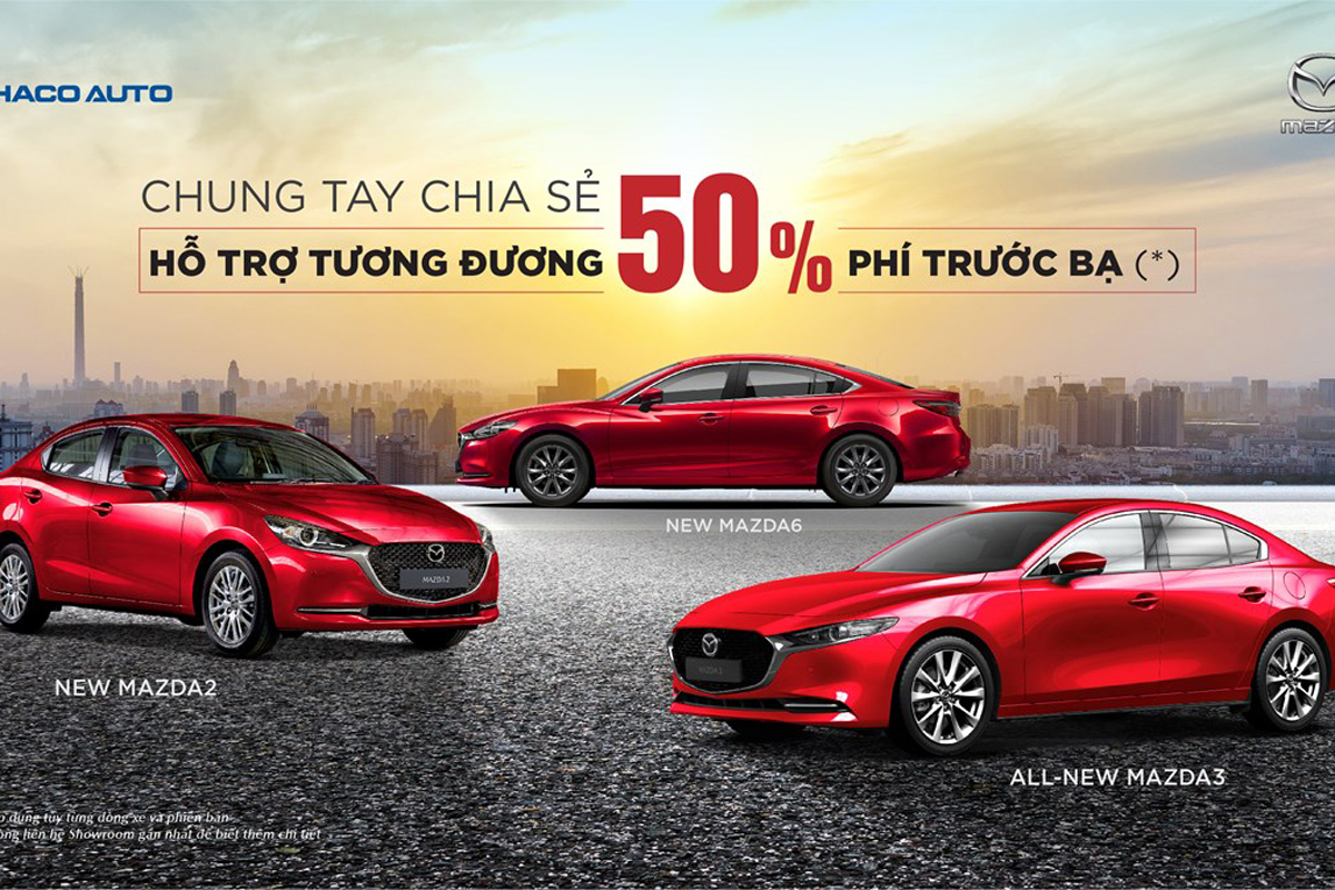 Mazda tung ưu đ&atilde;i đặc biệt l&ecirc;n tới 120 triệu đồng cho kh&aacute;ch mua xe 1