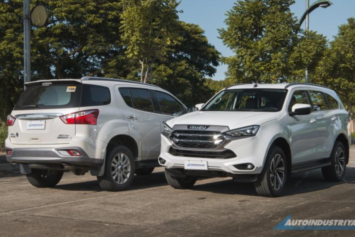 Isuzu mu-X 2022 vs 2020