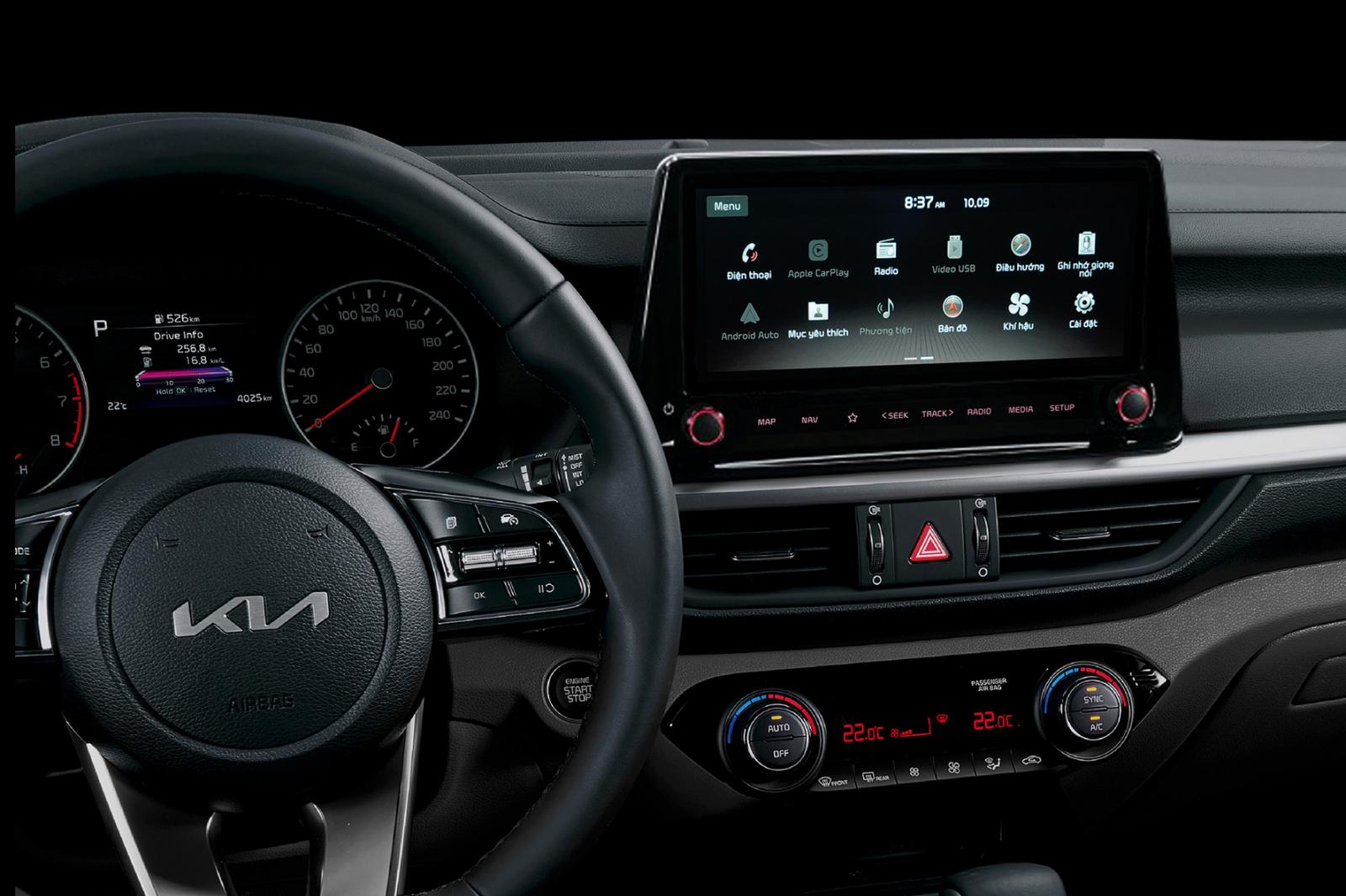 Nội thất KIA K3 2022.