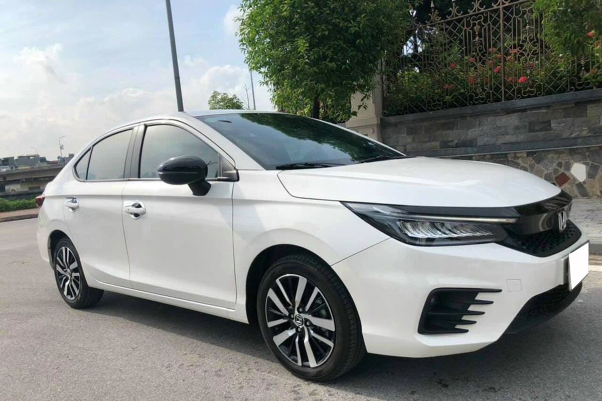 Mới chạy hơn 7.000km, Honda City RS 2021 đã lên sàn xe cũ bay ngay tiền ra biển a2