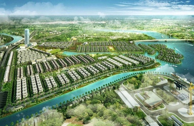 hối cảnh tổng thể Khu đô thị phức hợp Hạ Long Xanh