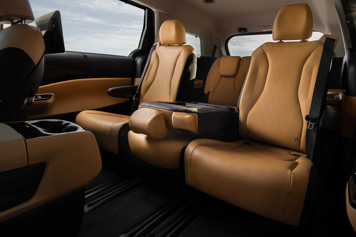 Ảnh Ghế hai Kia Carnival 2022