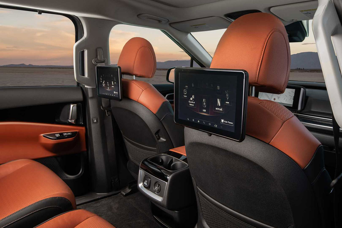 Ảnh Màn hình sau Kia Carnival 2022