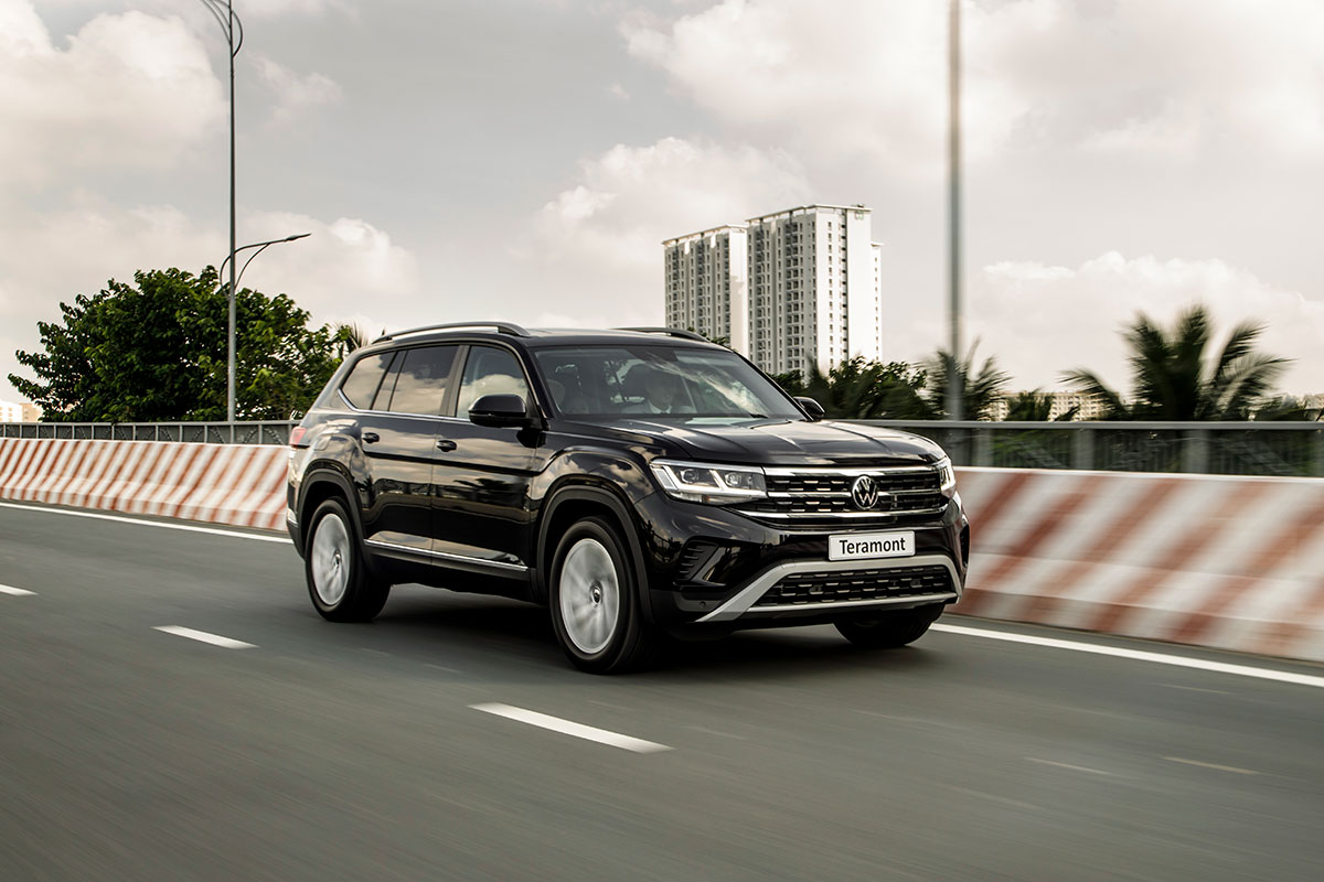 VW Teramont 2021 ch&iacute;nh thức ra mắt thị trường Việt.