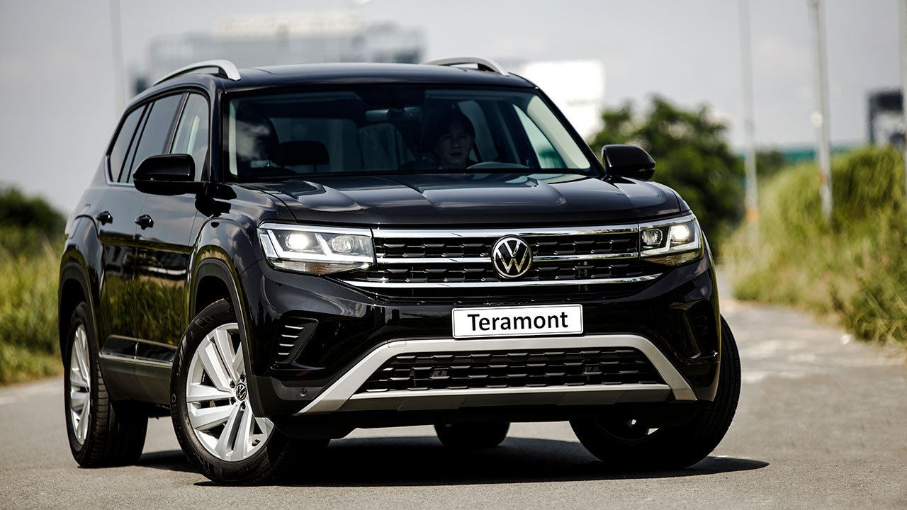 Volkswagen Teramont sở hữu một ngoại h&igrave;nh mạnh mẽ. 1