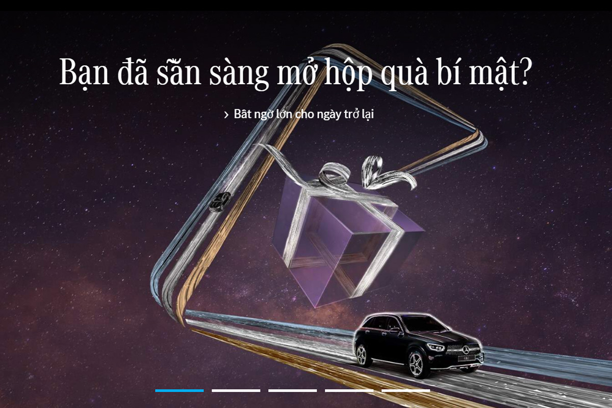 chiếc hộp bí ẩn The Secret Box sẽ mang đến cho khách hàng những ưu đãi hấp dẫn.