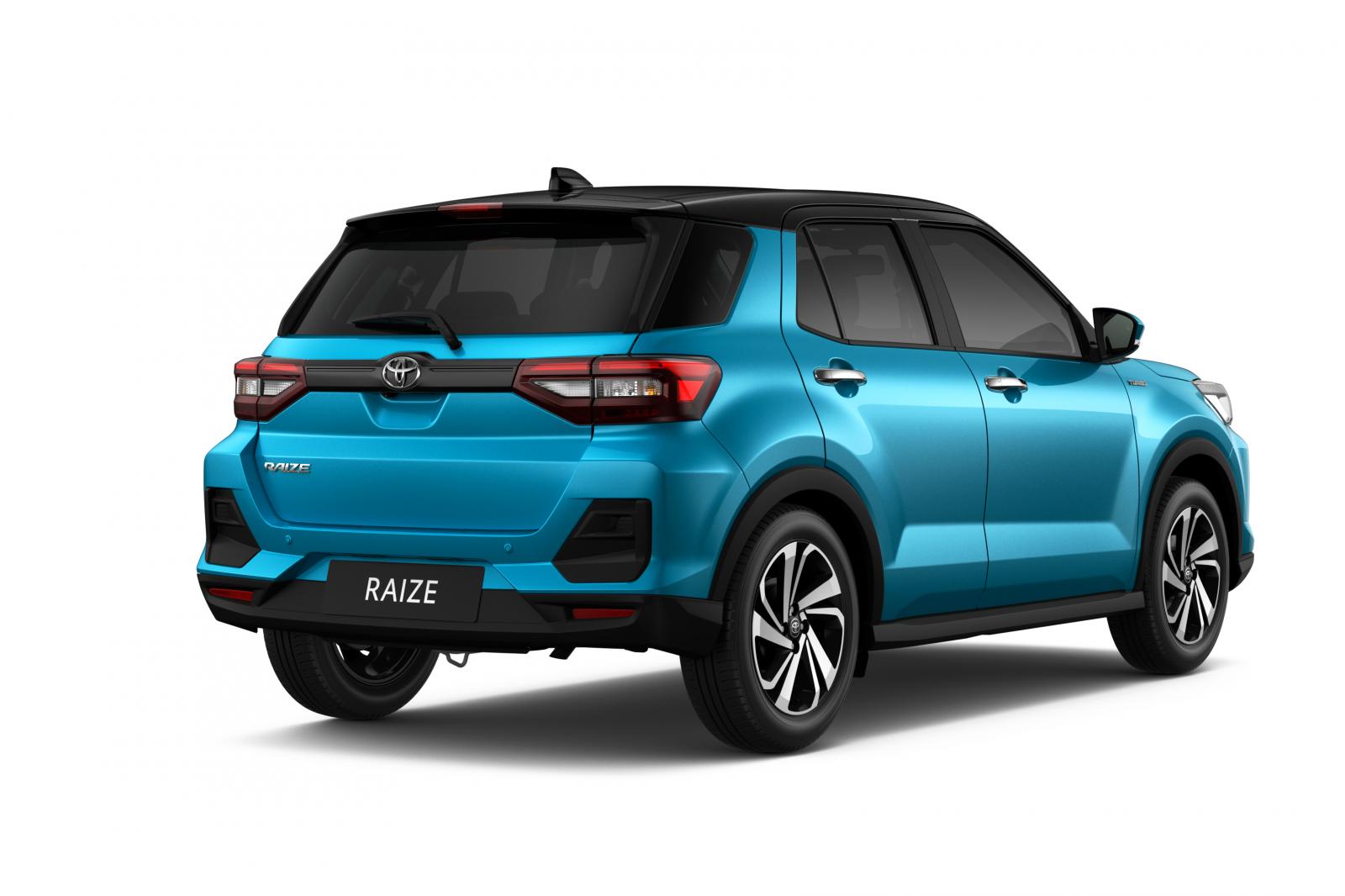 Ngoại thất Toyota Raize.