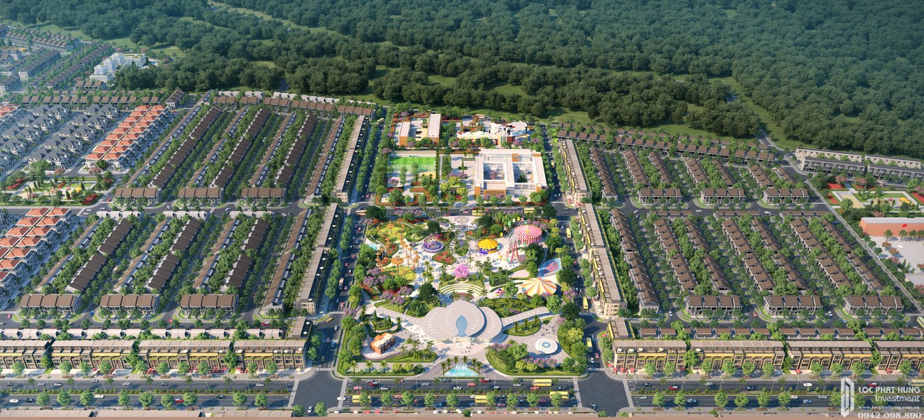 Phối cảnh tổng thể dự án Gem Sky World