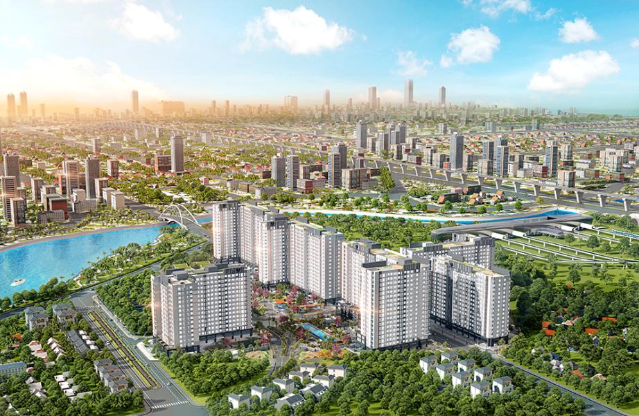 Phối cảnh tổng thể dự án Picity High Park