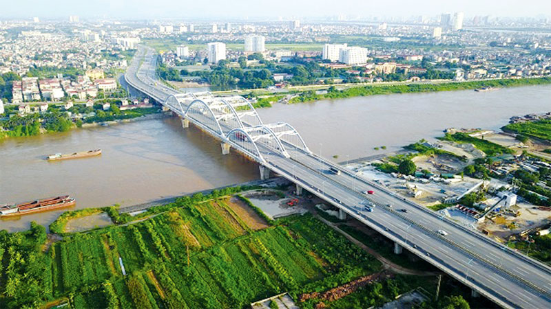 Hà Nội dự kiến đưa 3 huyện Đông Anh, Sóc Sơn, Mê Linh lên thành phố trực thuộc Thủ đô Cầu Đông Trù kết nối huyện Đông Anh với trung tâm Thủ đô Hà Nội.