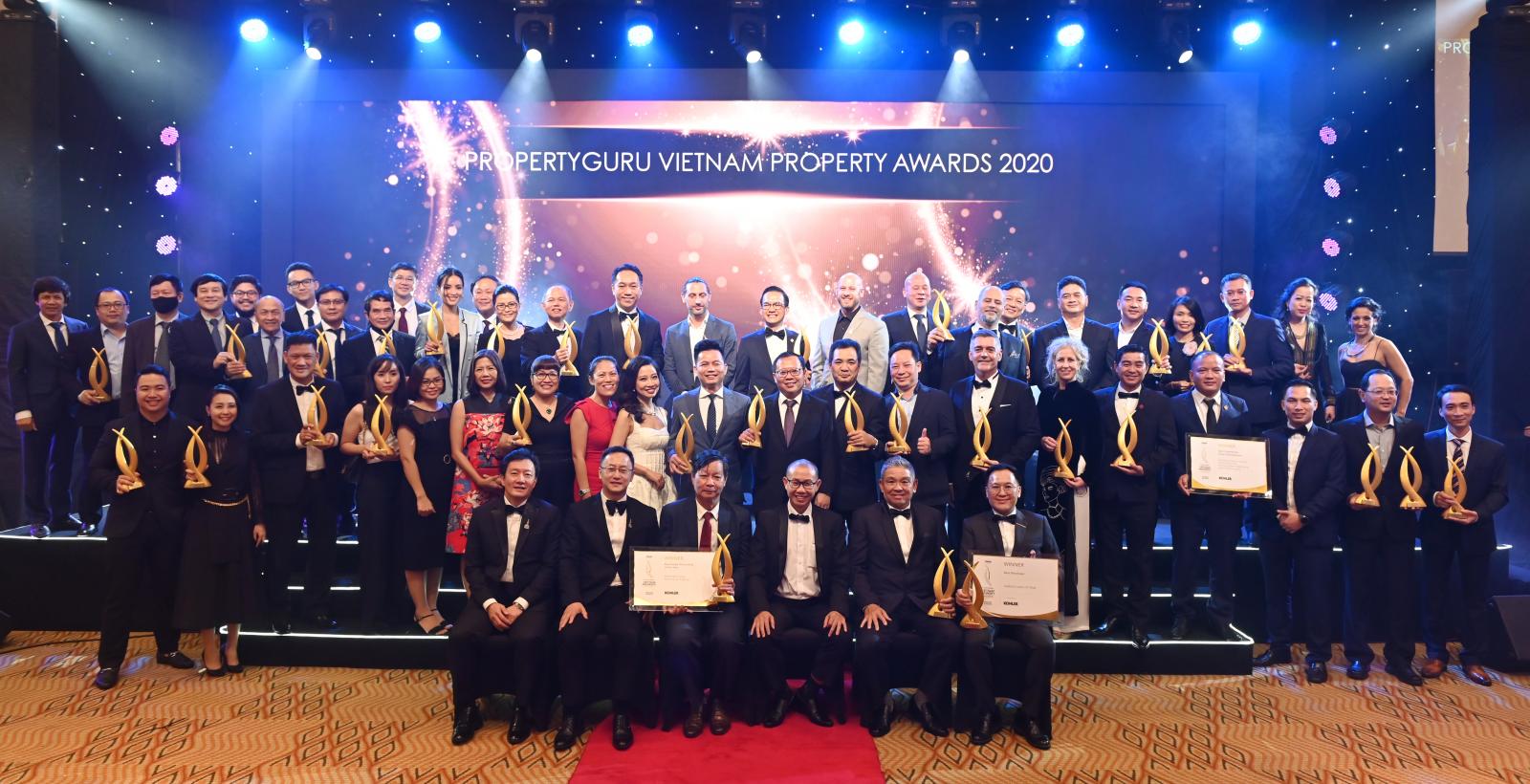 Sân khấu Giải thưởng Bất động sản Việt Nam PropertyGuru 