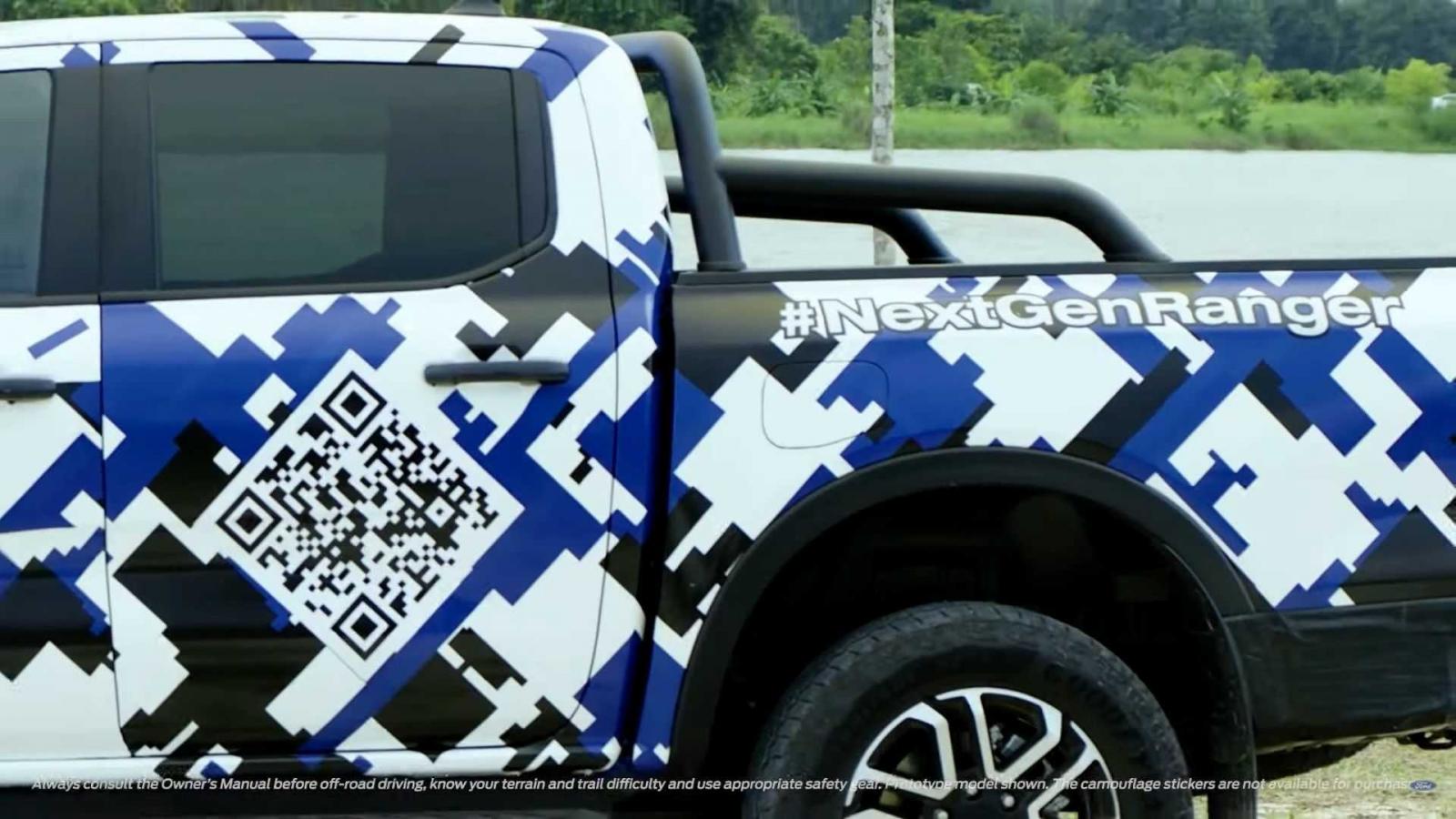Ford nhá hàng mẫu bán tải Ranger thế hệ mới 2.