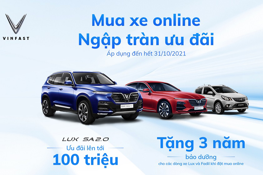VinFast tung ưu đãi hấp dẫn cho khách mua xe tháng 10 1